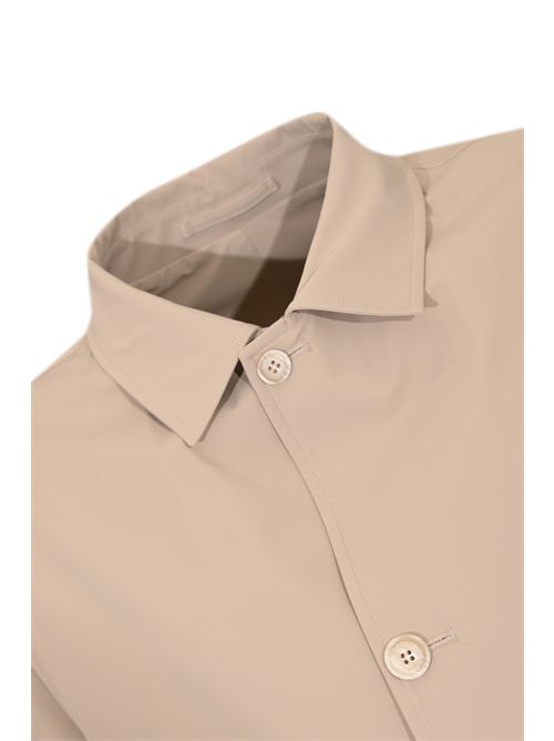 Cappotto Ben reversibile in tessuto tecnico Tortora KIRED | WBEN W8302503